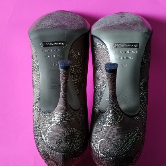 Genuine Dolce Gabbana spiked heels - Picture 4 of 6